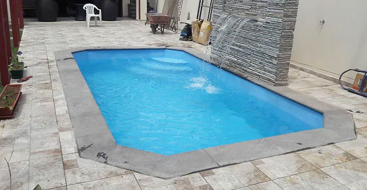piscinas de fibra de vidrio